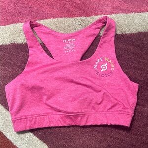Peloton Heathered Strappy Bra Size S